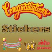 Congratulation Stickers For Whatsapp App 2019 icon