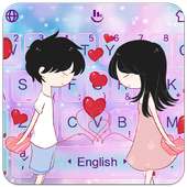 Cartoon Couple Love on 9Apps