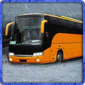 Snow Hill Bus Drive 3D icon