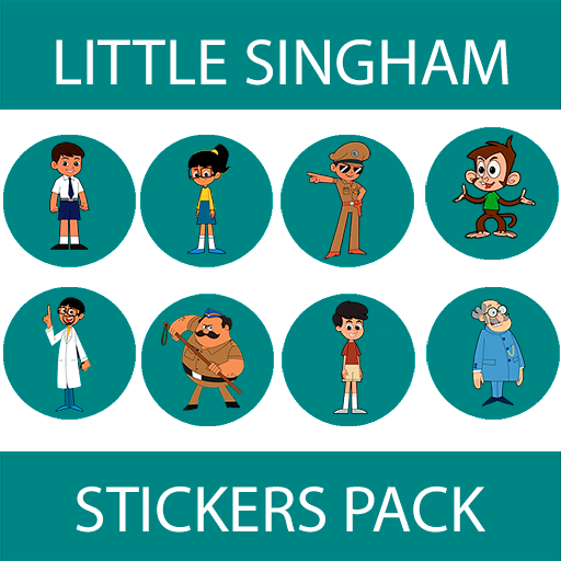 Little Singham Stickers icon