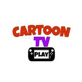 Cartoon tv play icon