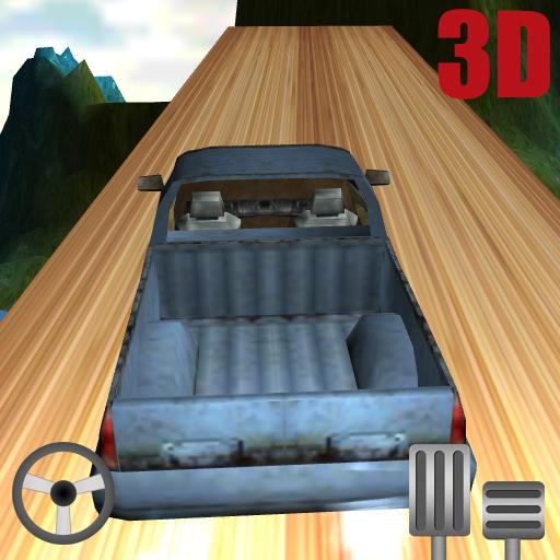 Hill Car Drive Возбужденные 3D иконка