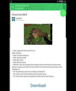 Gun MODS For MCPE   screenshot 4