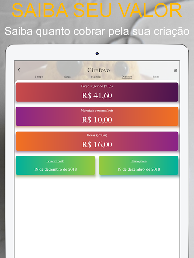 Crochet.land - Precifique seu trabalho! screenshot 7