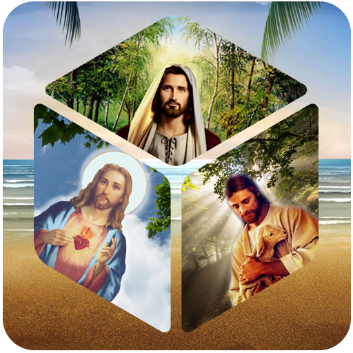 Jesus 3D Cube Live Wallpaper icon