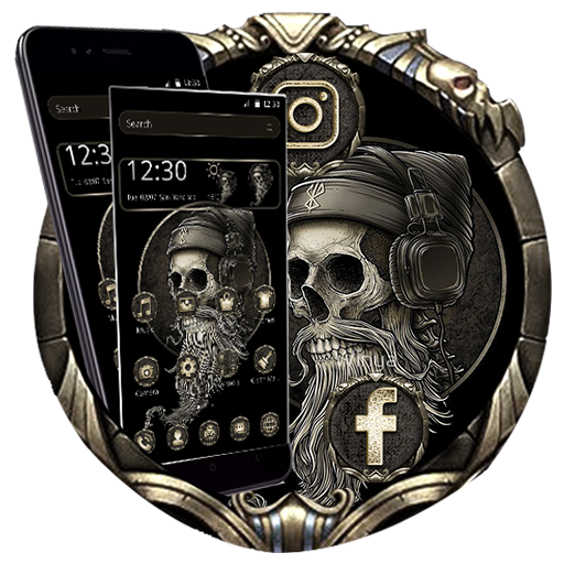 Smoky Music Skull Theme icon