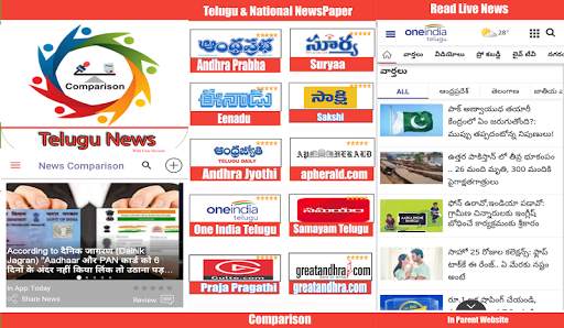 Telugu Live News : Telugu News screenshot 1