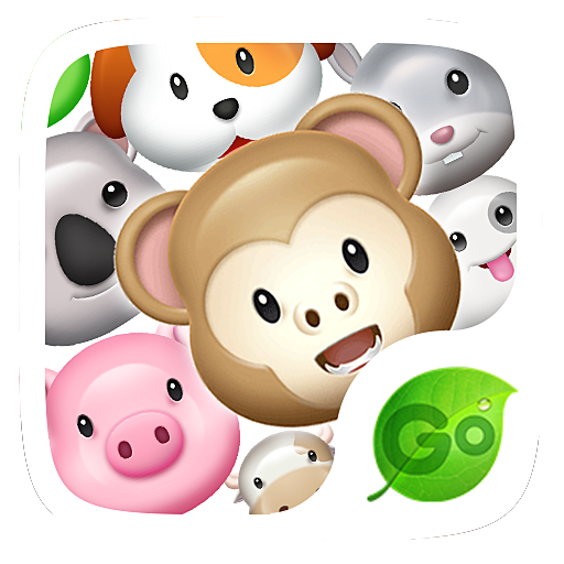 GO Keyboard Sticker 3D animals icon