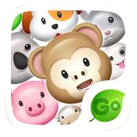 GO Keyboard Sticker 3D animals on 9Apps