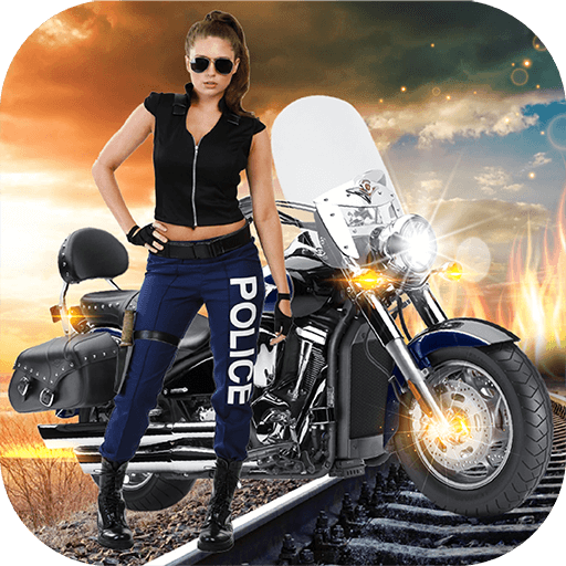 bike photo frame icon