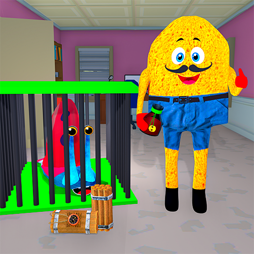 SPONGE FAMILY NEIGHBOR 2: SQUID ESCAPE 3D GAME icon