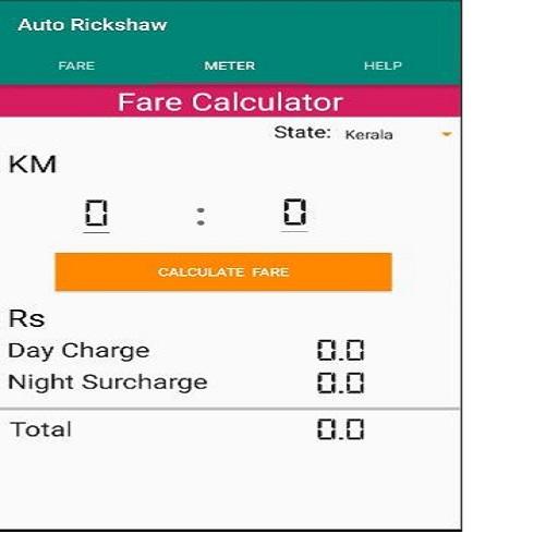 Auto Rickshaw Fare Calculator иконка