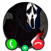 Fake Call From Ghost face icon