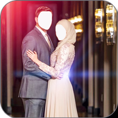 Muslim Couple Photo Suit Editor icon