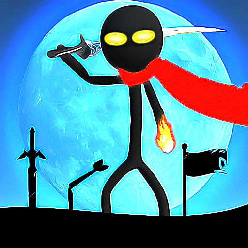 Mighty Stickman Hero Rush Crazy Games 2021 icon