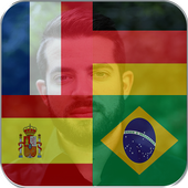World Flag And Stickers With photo profile 2018 icon