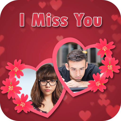 I Miss You Dual Photo Frame icon