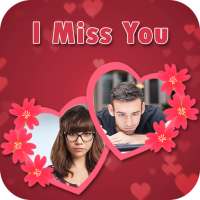 I Miss You Dual Photo Frame on 9Apps