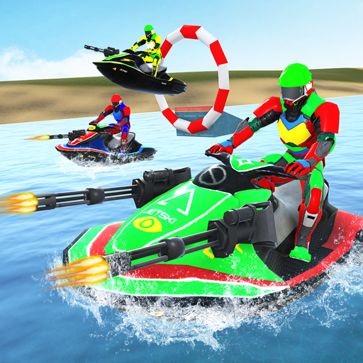 เรือเจ็ทสกีเรือแข่งหุ่นยนต์ยิงแข่งน้ำ icon