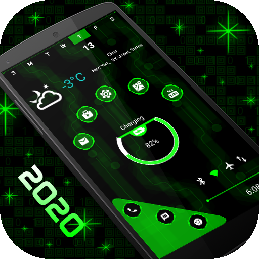 Snappy Launcher 2 - hitech Launcher, futuristic ui icon