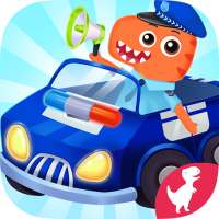 Auto della polizia per bambini on 9Apps