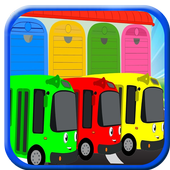 Little Bus Driving Game For Kids icon