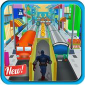 Subway Captain Hero Adventure Runner icon