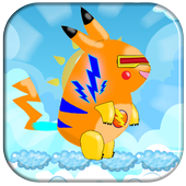 Pikacute Poke Go Surfers Run icon