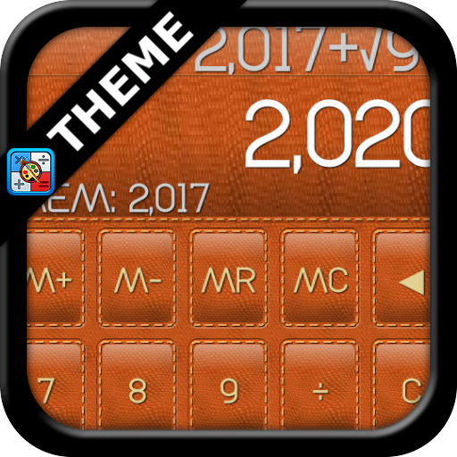 ikon SCalc Leather Theme