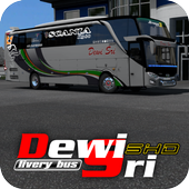 Livery Bus Dewi Sri SHD icon