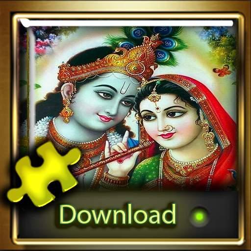 radha krishna jigsaw puzzle game for Adults icon