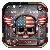 American Dj Skull Keyboard icon