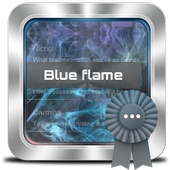 Blue flame GO SMS icon