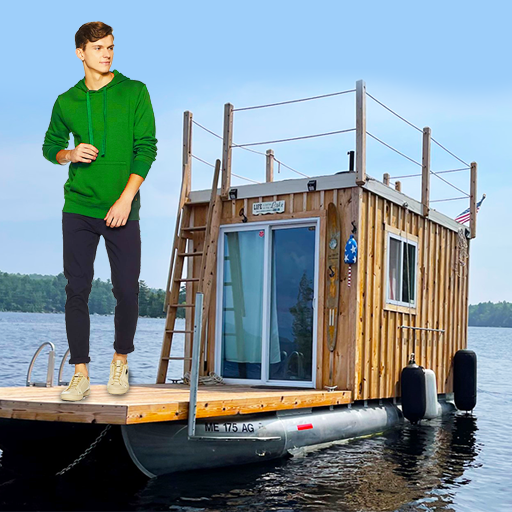 Floating House Photo Editor icon