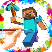 Draw the heroes of the game icon