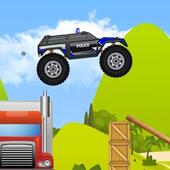 Police Monster Truck icon