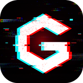 3D Glitch Effects - VHS, Vintage Camera icon