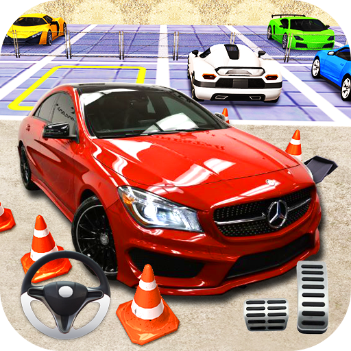 tkn car games modern car parking 3d drive icon