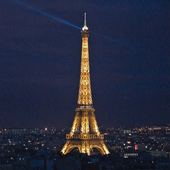 Живые обои Ночной город. icon