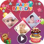 Happy Birthday Photo Video Maker on 9Apps