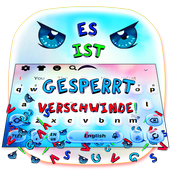 Colorful Quotes Gravity Keyboard Theme أيقونة