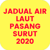 Jadual Air Laut Pasang Surut 2020 icon