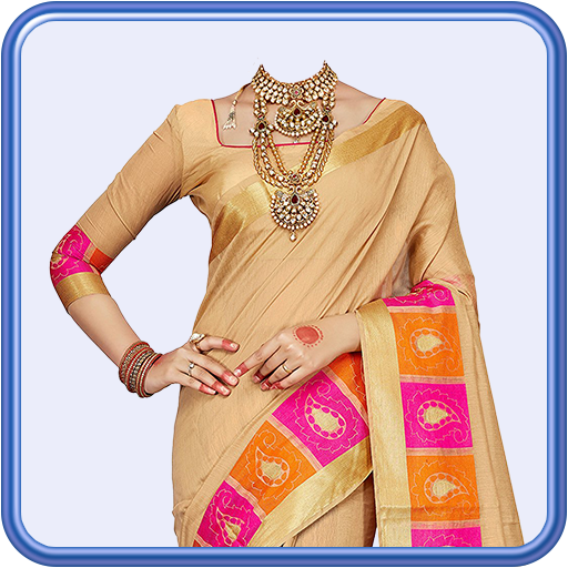Women Bridal Saree Photo Suit icon
