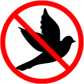 Anti bird sound icon