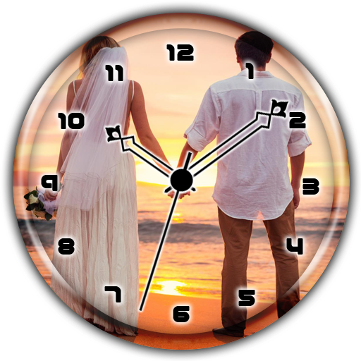 Romantic Clock Live Wallpaper icon