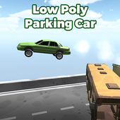 Low Poly Parking Car icon