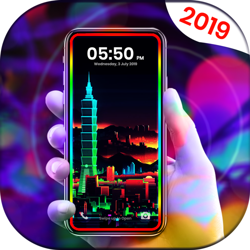 Magic Edge Video Live Wallpaper -Border Edge Light icon