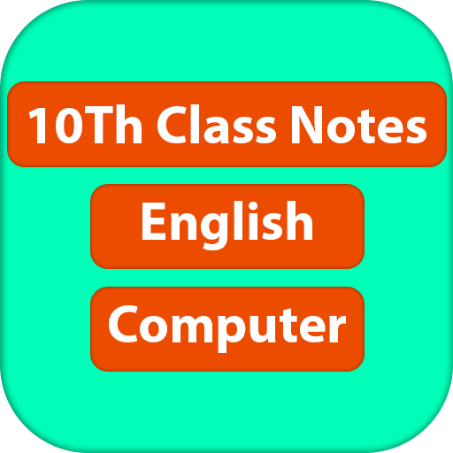 10th class English &amp; Computer (Notes) icon