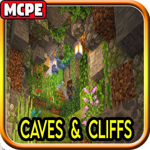 Caves And Cliffs Update Mod for Minecraft PE icon