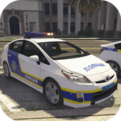 Extreme Drive Prius Police Simulator icon